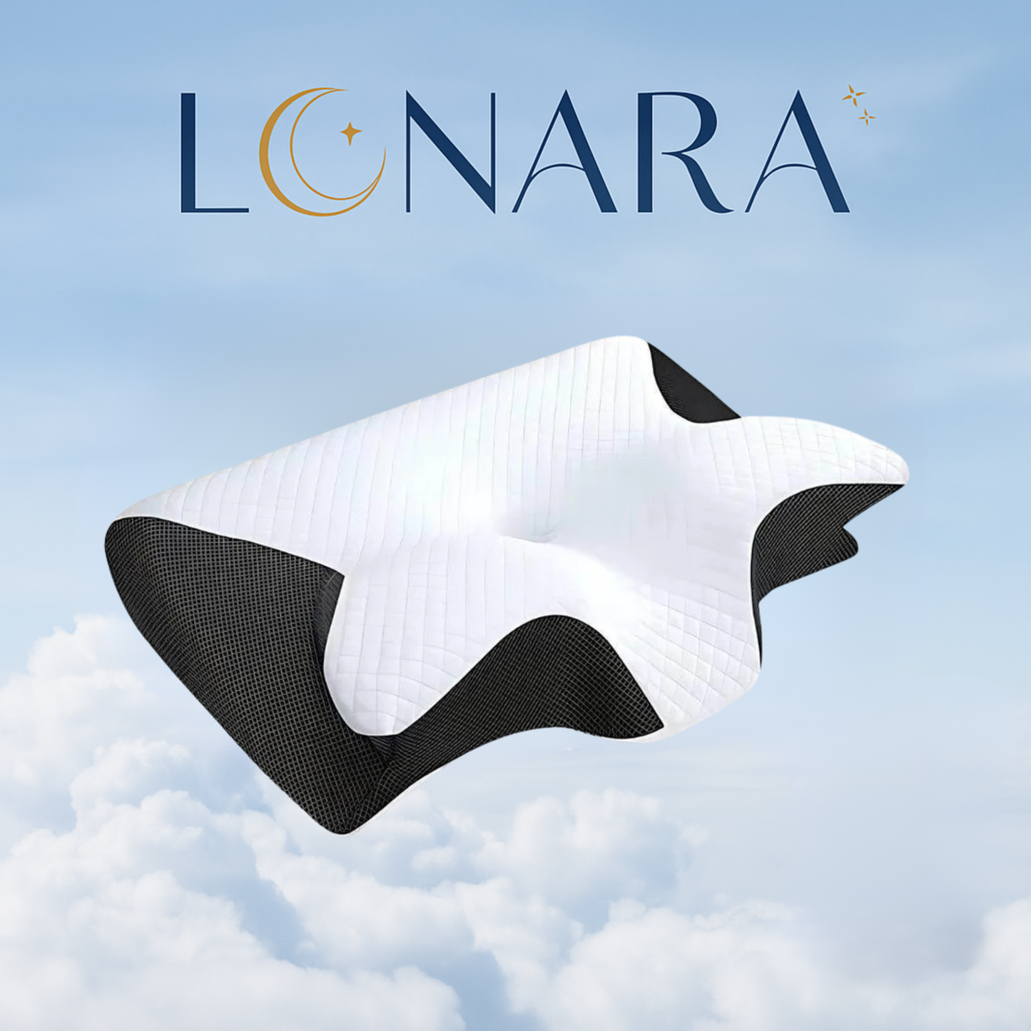 Almohada Ergonómica Cervical LunaraRelax™