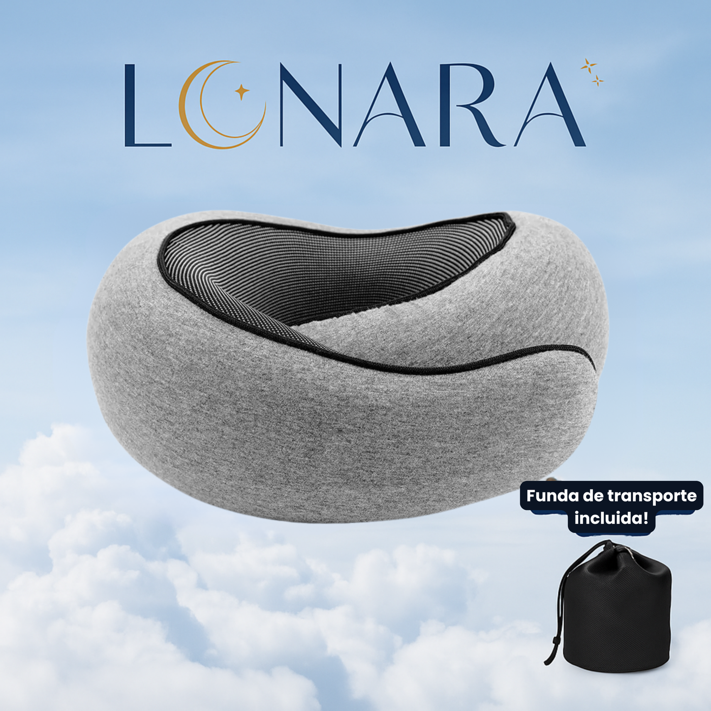 Almohada Lunara Travel 360™